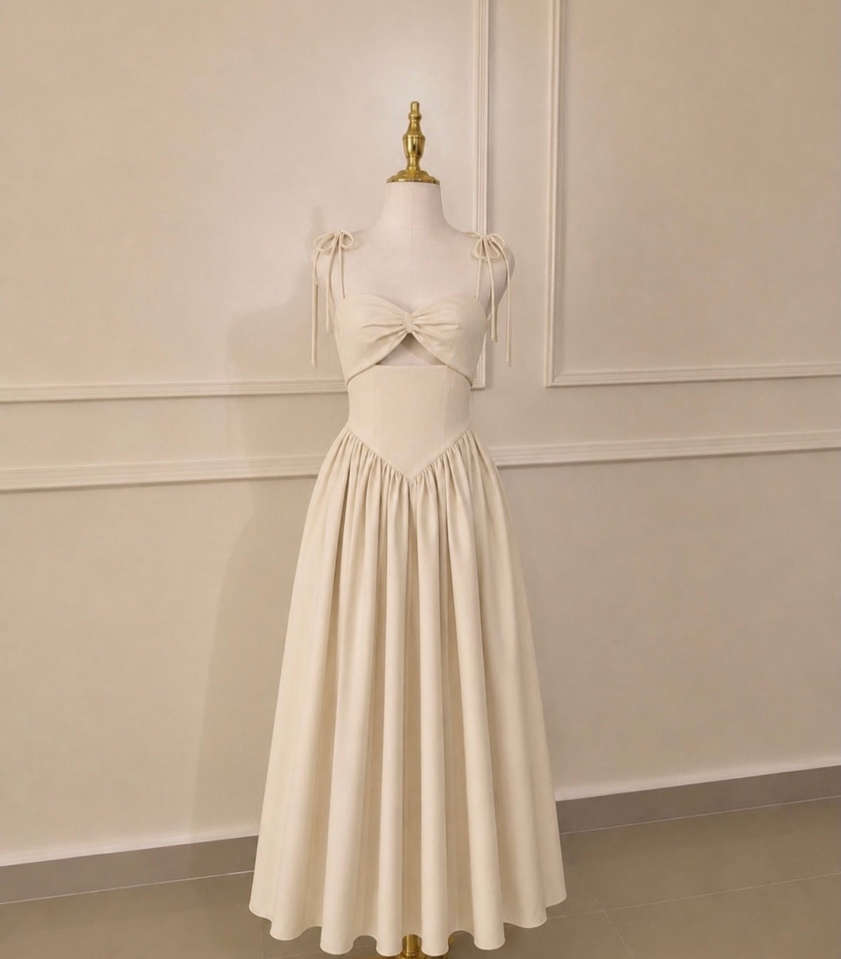VESTIDO VALENTINA MARFIL